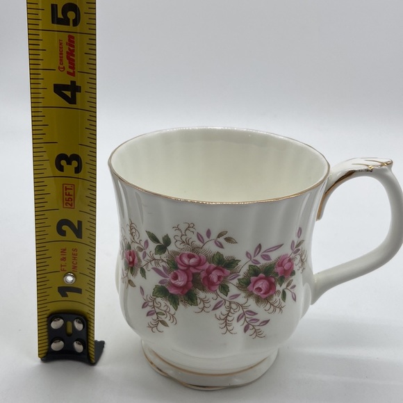 Royal Albert Lavender Rose Bone China Footed Montrose Coffee Tea Mug Floral - Picture 13 of 14